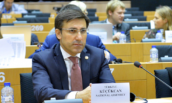 Talip Küçükcan, Fransız Meclisi'nde Konuşacak