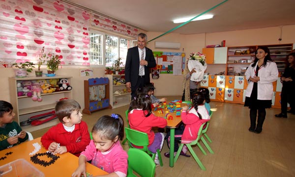 Seyhandan anaokuluna katkı