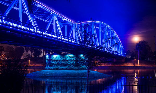 Adana'nın tarihi köprüleri, Büyükşehir ile ışıklanıyor 