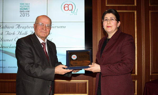 Türk Halk Kültürüne Hizmet Ödülü