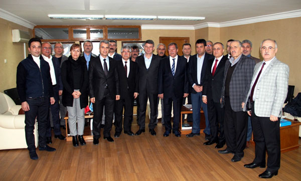 Başkan Yeniden Türk-İşe ziyaret 