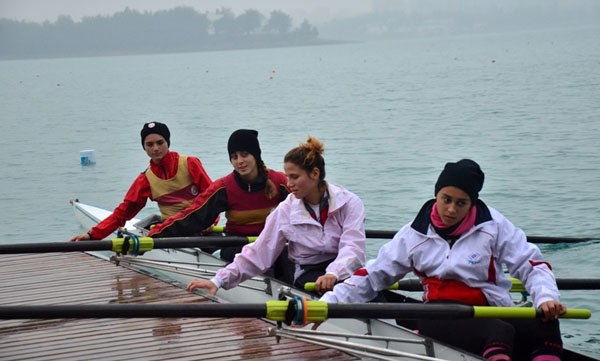 Kürek Kadın Milli Takımı Adana'da Kampa Girdi