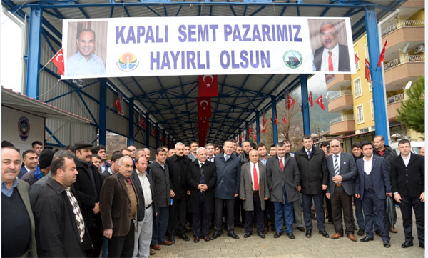 Fekeye kapalı semt pazarı ve belediye ek hizmet binası