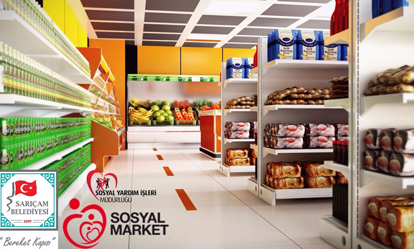 Sarıçam Belediyesi'nden Sosyal Market Projesi