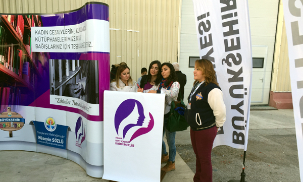 Kadın mahkumlara, tahliye sonrası için eğitim