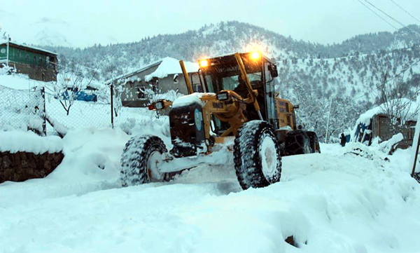 Tufanbeyli Belediyesinden Karla Mücadele
