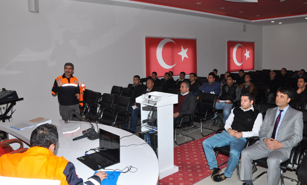 ASKİ'den temel yangın eğitimi