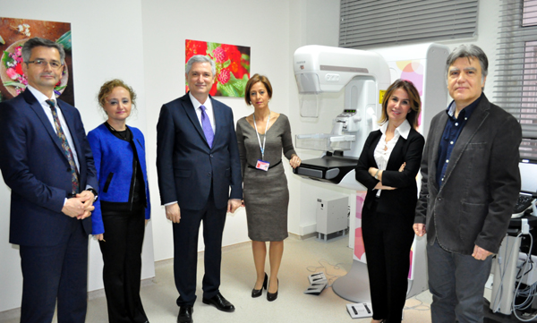 Balcalı'ya son sistem mamografi cihazı