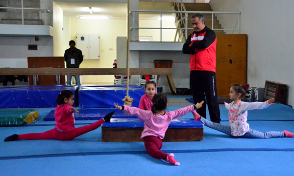 Artistik Cimnastik Seçmeleri Yapıldı