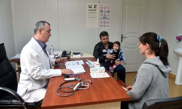 Başkan Bilal Uludağdan Sağlık Hizmeti