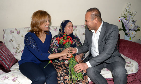 Sözlü, baba ocağında annesiyle hasret giderdi