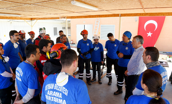 Seyhan Belediyesi Arama Kurtarma Ekibi Göreve Hazır