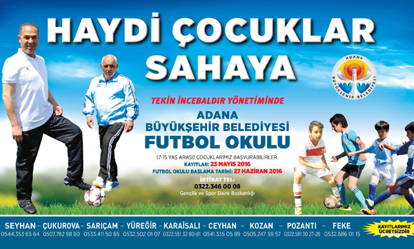 Futbol Yaz Okulları için kayıtlar başlıyor 