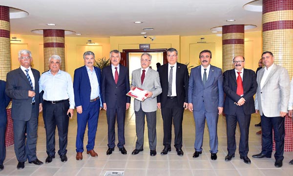 Murat Karayalçından Başkan Karalara ziyaret