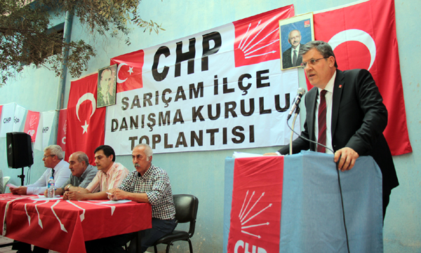 CHP Sarıçamda iktidarın yollarını masaya yatırdı
