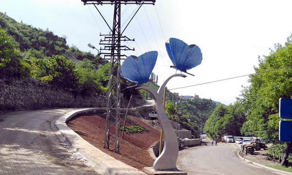 Kelebek avcısı fotoğrafçılar Saimbeyliye akın etti
