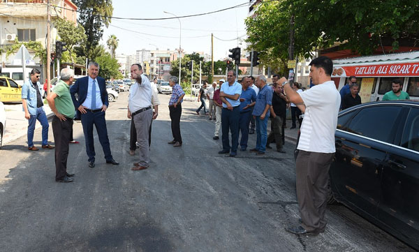Karalar, Gazipaşa Mahallesinde asfalt denetiminde