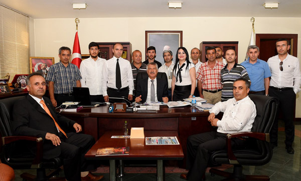 Karalara Dünya Avşarlar Birliğinden ziyaret