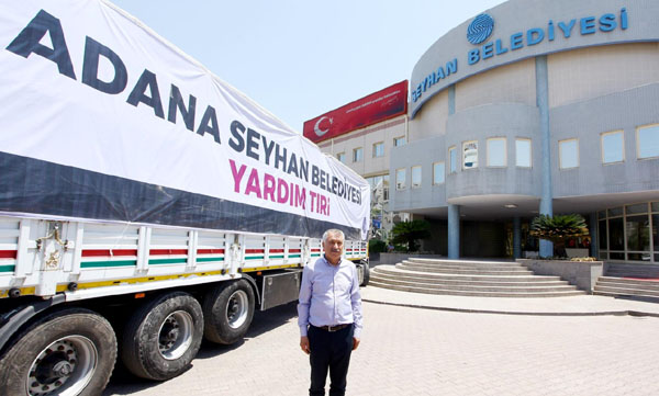 Seyhandan terör mağduru Hakkâri halkına yardım tırı