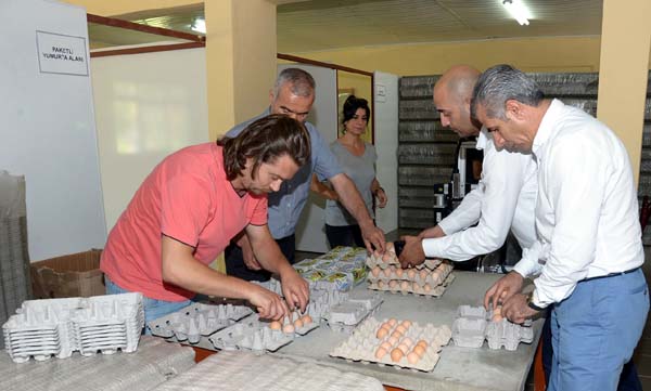 Büyükşehirden Adanalıya doğal yumurta
