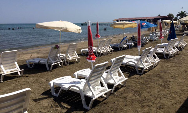 Karataş sahili yaza hazır