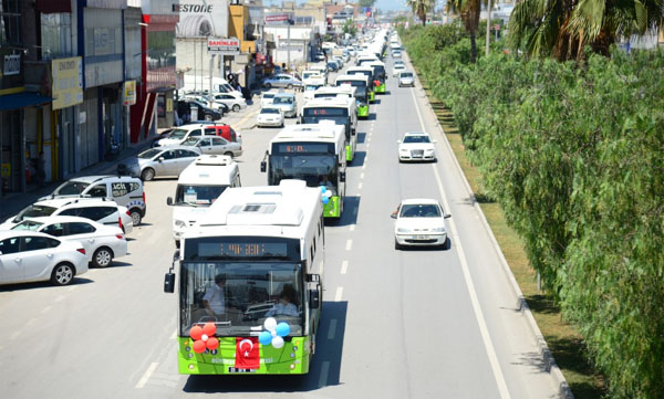 Büyükşehirden ücretsiz ulaşım hizmeti