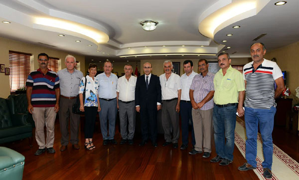 Mahalle Muhtarları Vali Demirtaş'ı ziyaret etti