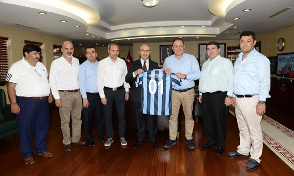 Adana Demirspor yönetiminden Vali Demirtaş'a ziyaret