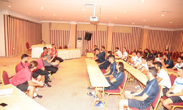 Erkan Sözeri ilk toplantıyı yaptı 