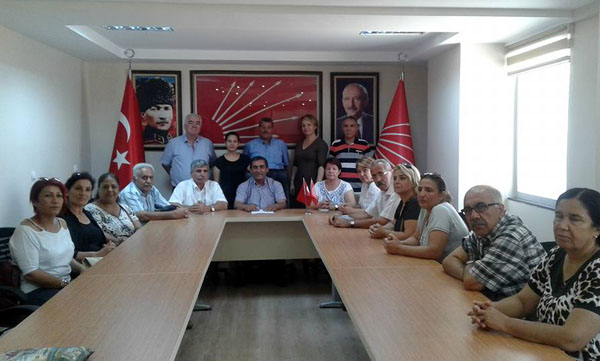 Çelik ve yönetiminden CHPye ziyaret