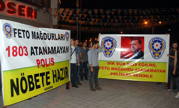 FETÖ mağduru polis adayları Cumhurbaşkanından yardım istedi 