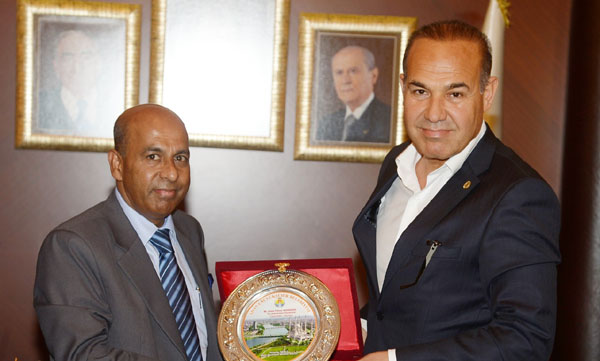 Sözlü, Sri Lanka Büyükelçisi Amzayı ağırladı