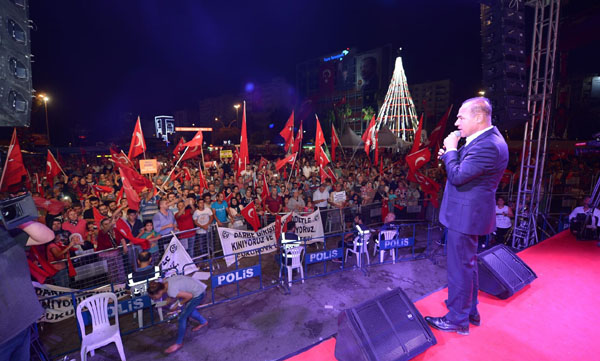 Sözlü, Adanaya 15 Temmuz Demokrasi ve Şehitler Parkı yapıyoruz
