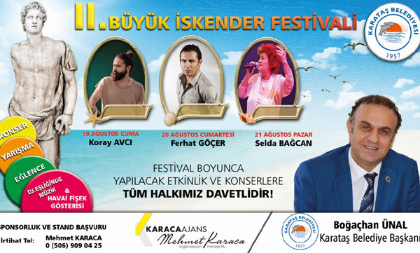 Karataş festivalle tanıtılacak