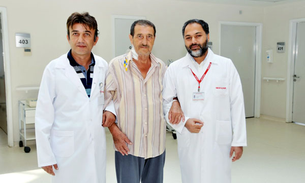 30 dakikayla hayatı kurtuldu