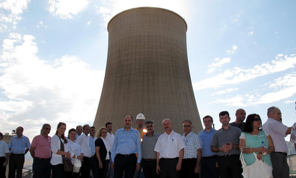 Türkiye'nin en büyük Linyit Termik Santrali Tufanbeyli'de