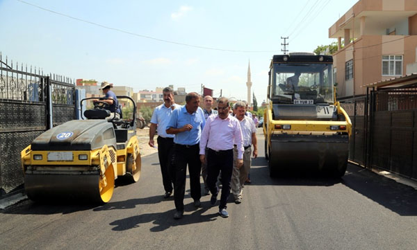 Yenidoğan'da sokaklar asfaltlanıyor