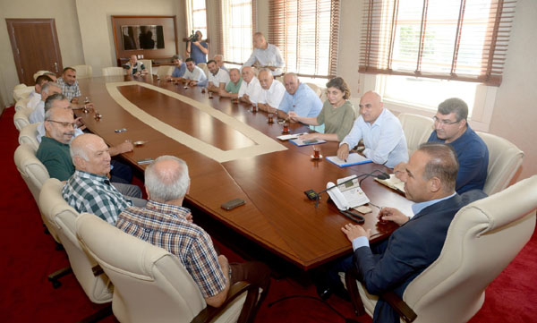 Sözlüye plaka teşekkürü