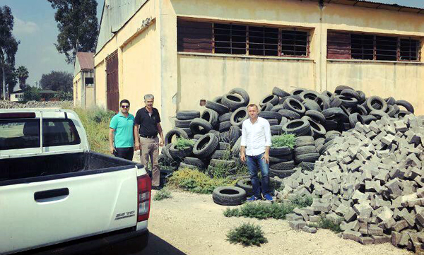 Atık lastikler ekonomiye geri kazandırılıyor