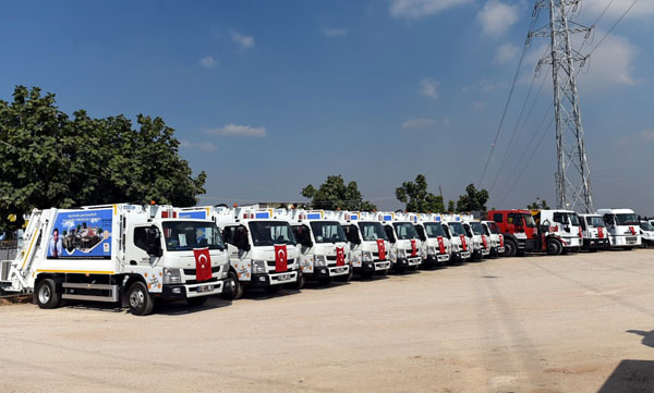 Sarıçam araç filosunu 25 yeni araç ile güçlendirdi