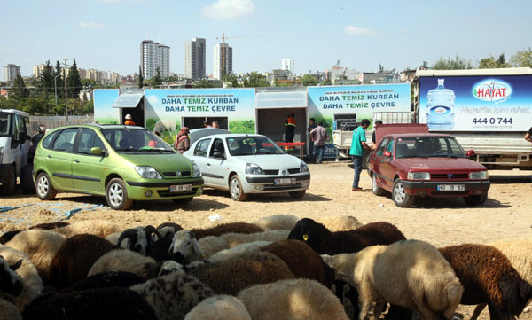 Büyükşehir, 3 ilçede 5 merkezde kurban kesim hizmeti verecek