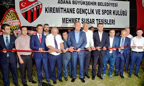 Kiremithanespor'un tesisleri açıldı 