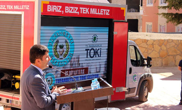 TOKİden Tufanbeyli'ye 173 konut 