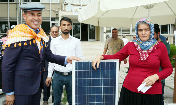 Köylülere ''güneş paneli'' dağıtılacak 