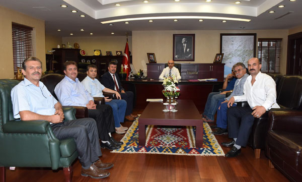 Mobilyacılar Odası'ndan Vali Demirtaşa Ziyaret