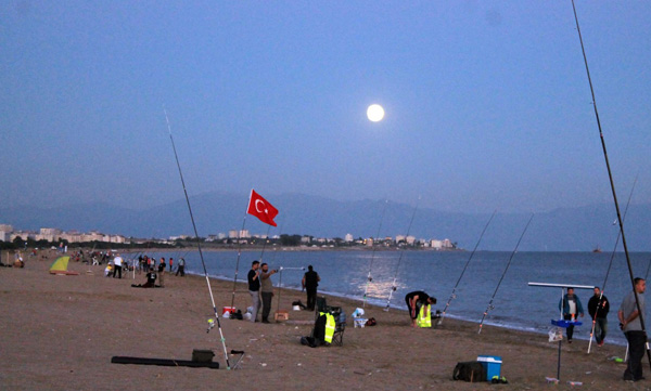 Olta balıkçıları Adana’da buluştu