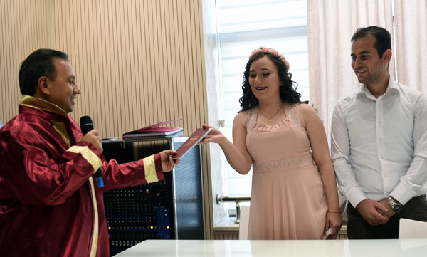 Bilal Uludağ’dan 1000’nci nikah
