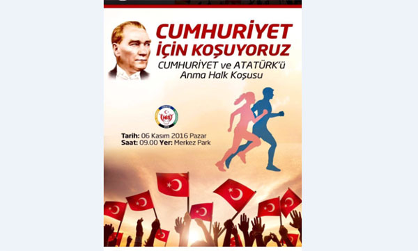 Adanalılar Cumhuriyet ve Atatürk için koşacak