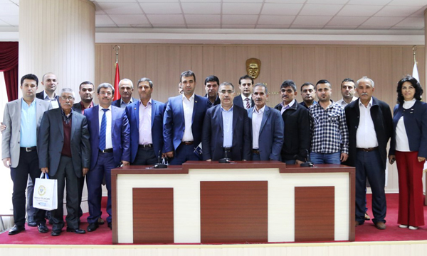 Çelikcan, muhtarlarla bir araya geldi