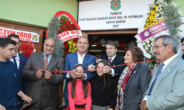 Sözlü, şehit yakınları ve gazilere verdiği sözü tuttu